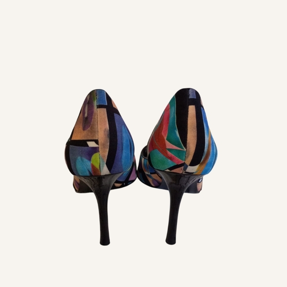 Nine West Multicolor Heels - Picture 6 of 6